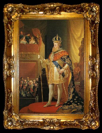 framed  Pedro Americo The Emperor